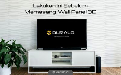LAKUKAN INI SEBELUM MEMASANG WALL PANEL 3D