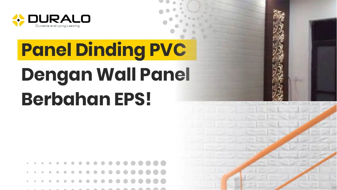 Panel Dinding Pvc Dengan Wall Panel Berbahan Eps Duralo