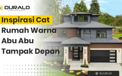 Inspirasi Cat Rumah Warna Abu Abu Tampak Depan