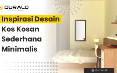 Inspirasi Desain Kos Kosan Sederhana Minimalis