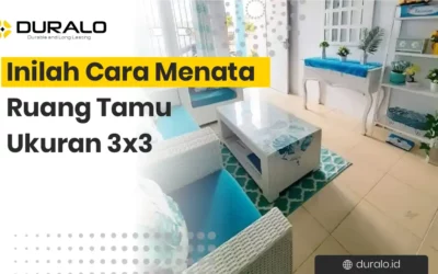 Inilah Cara Menata Ruang Tamu Ukuran 3×3