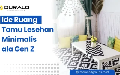 Ide Ruang Tamu Lesehan Minimalis ala Gen Z