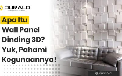 Apa Itu Wall Panel Dinding 3D? Yuk, Pahami Kegunaannya!