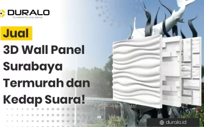 Jual 3D Wall Panel Surabaya Termurah dan Kedap Suara!