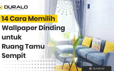 14 Cara Memilih Wallpaper Dinding untuk Ruang Tamu Sempit
