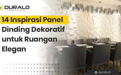 14 Inspirasi Panel Dinding Dekoratif untuk Ruangan Elegan