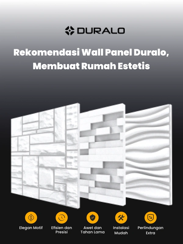 Rekomendasi Wall Panel Duralo, Membuat Rumah Estetis