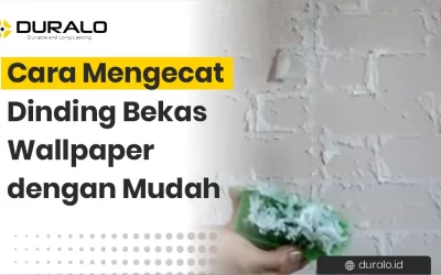 Cara Mengecat Dinding Bekas Wallpaper dengan Mudah