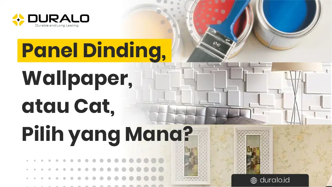 Panel Dinding, Wallpaper, atau Cat, Pilih yang Mana?