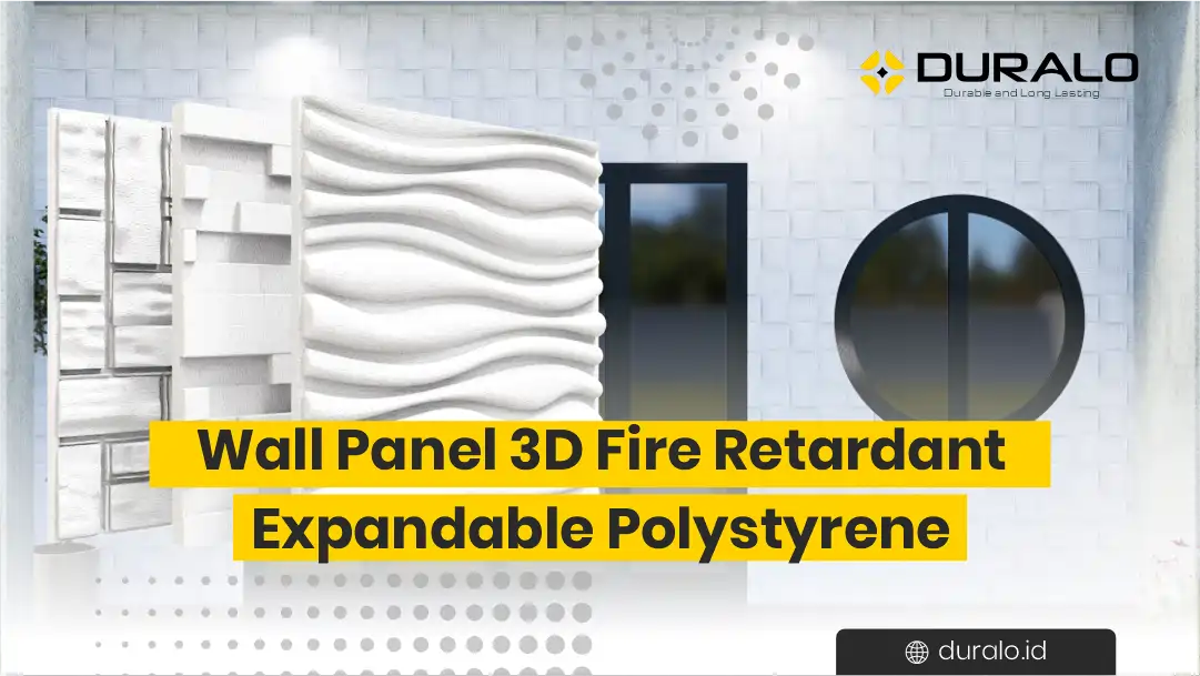1. Wall Panel 3D Fire Retardant Expandable Polystyrene 