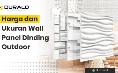 Harga dan Ukuran Wall Panel Dinding Outdoor