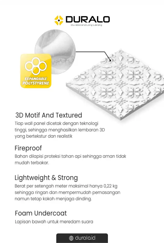 Berbagai Keunggulan Wall Panel 3D Duralo