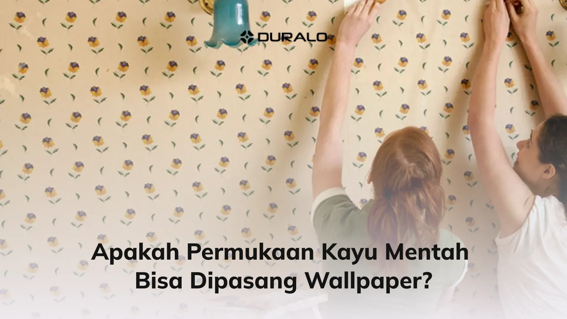 Apakah Permukaan Kayu Mentah Bisa Dipasang Wallpaper?