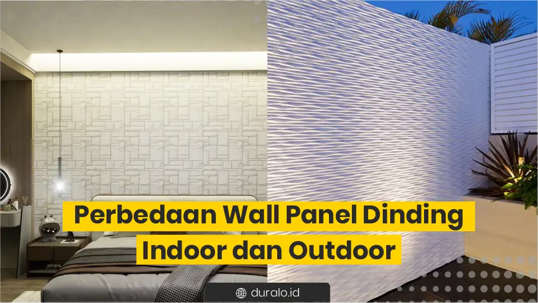 Perbedaan Wall Panel Dinding Indoor dan Outdoor