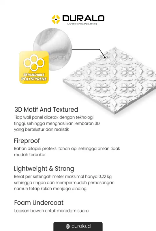 Keuntungan Memakai Wall Panel 3D Duralo 