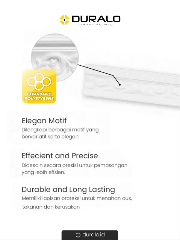 Rekomendasi Wall Cornice Terbaik, Pelengkap Wall Panel