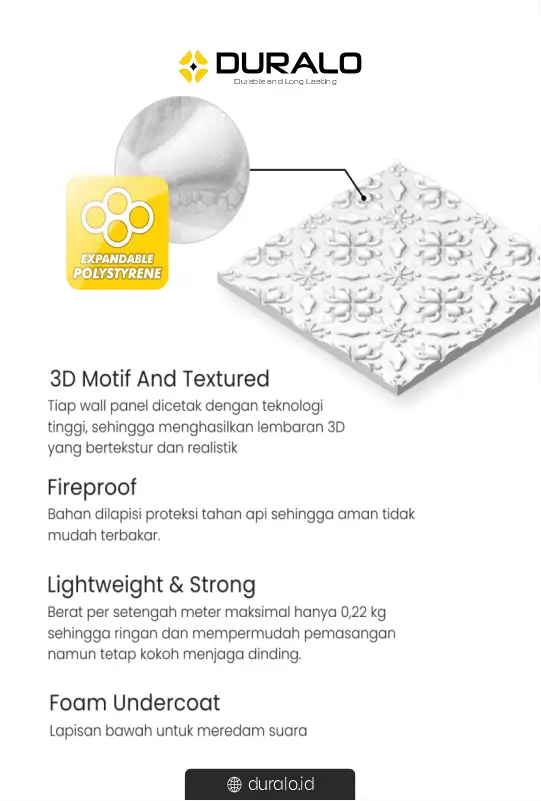 Alternatif Lis Gypsum Modern dari Merk Duralis