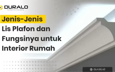 Jenis-Jenis Lis Plafon dan Fungsinya untuk Interior Rumah