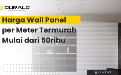 Harga Wall Panel Per Meter Termurah Mulai dari 50 Ribu