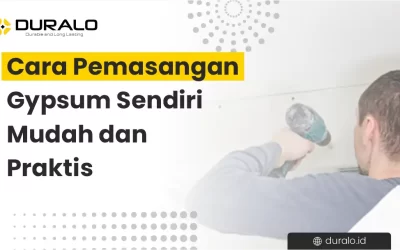 Cara Pemasangan Gypsum Sendiri, Mudah, dan Praktis
