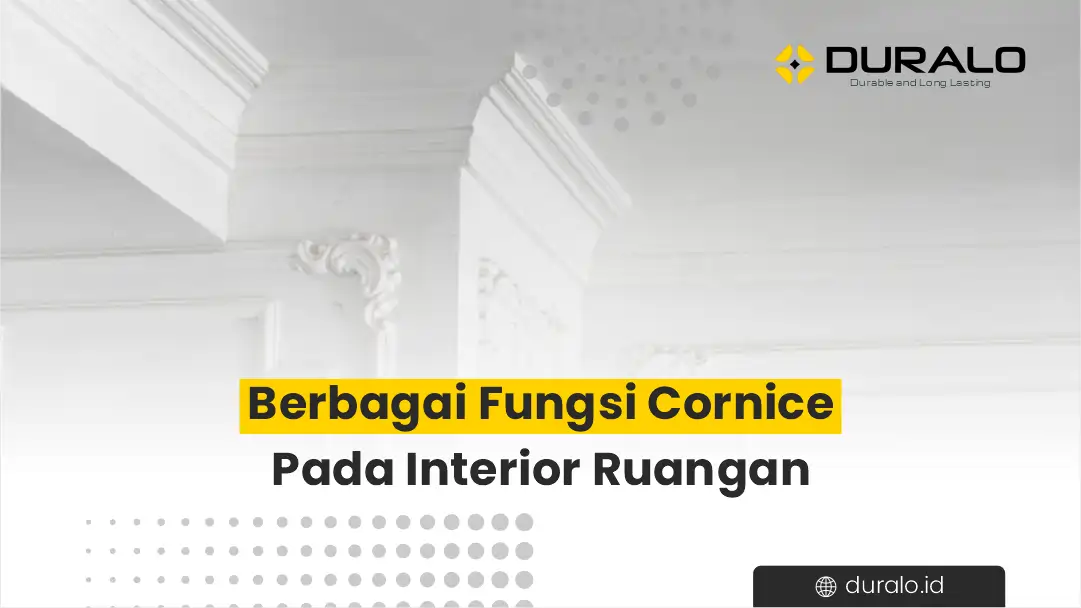 Berbagai Fungsi Cornice Pada Interior Ruangan