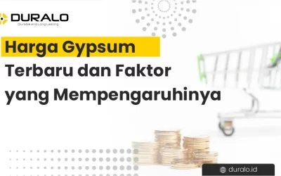 Harga Gypsum Terbaru dan Faktor yang Mempengaruhinya