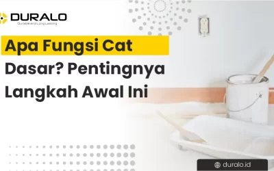Apa Fungsi Cat Dasar? Pentingnya Langkah Awal Ini