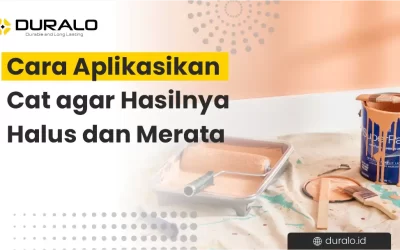 Cara Aplikasikan Cat Agar Hasilnya Halus dan Merata
