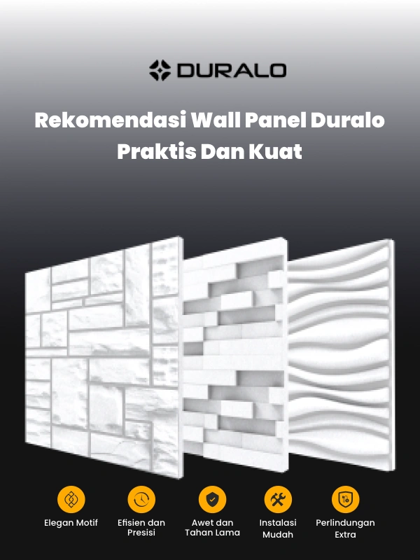 Rekomendasi Wall Panel Duralo Praktis dan Kuat