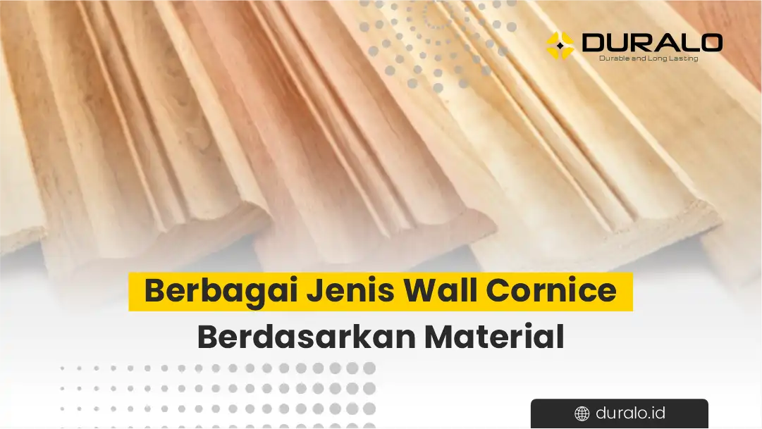Berbagai Jenis Wall Cornice Berdasarkan Material