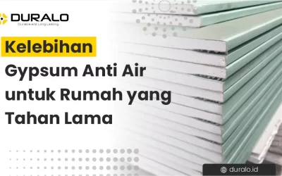 Kelebihan Gypsum Anti Air untuk Rumah yang Tahan Lama
