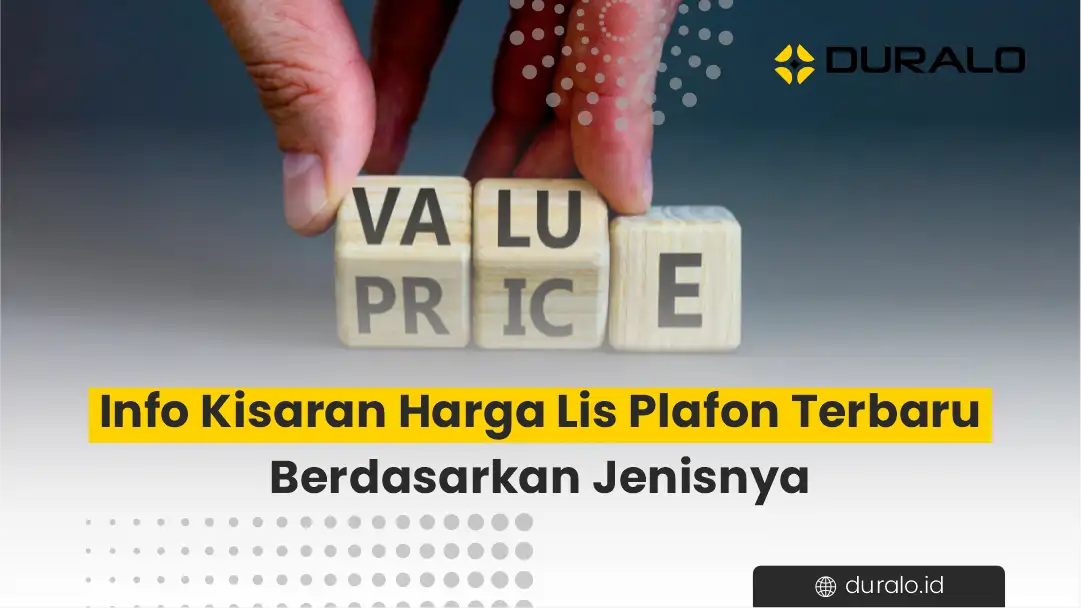 Info Kisaran Harga Lis Plafon Terbaru Berdasarkan Jenisnya