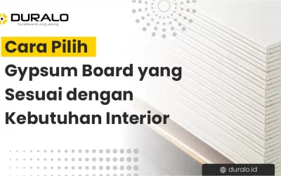 Cara Pilih Gypsum Board yang Sesuai dengan Kebutuhan Interior