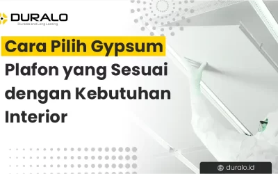 Cara Pilih Gypsum Plafon yang Sesuai dengan Kebutuhan Interior