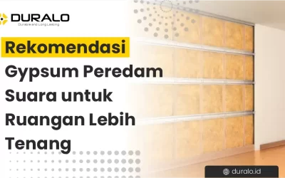 Rekomendasi Gypsum Peredam Suara untuk Ruangan Lebih Tenang