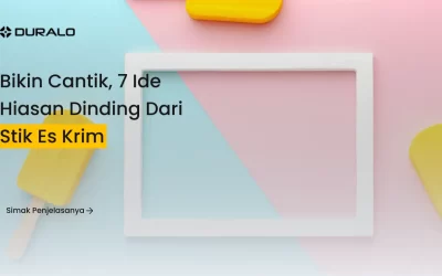 Bikin Cantik, 7 Ide Hiasan Dinding dari Stik Es Krim