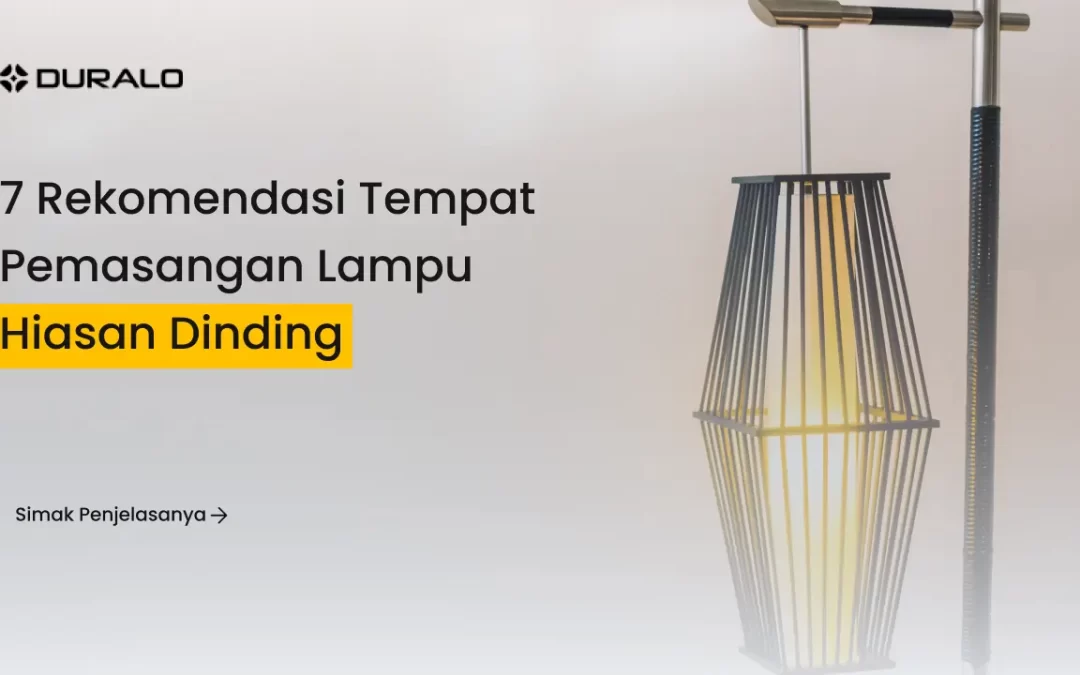 7 Rekomendasi Tempat Pemasangan Lampu Hiasan Dinding