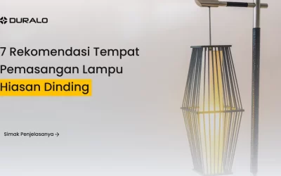 7 Rekomendasi Tempat Pemasangan Lampu Hiasan Dinding