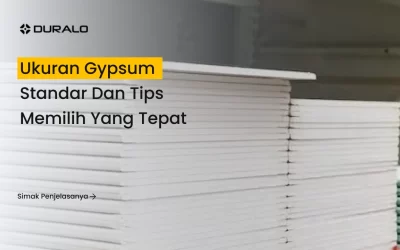Ukuran Gypsum Standar dan Tips Memilih yang Tepat