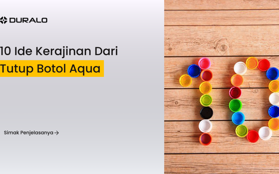10 Ide Kerajinan Dari Tutup Botol Aqua
