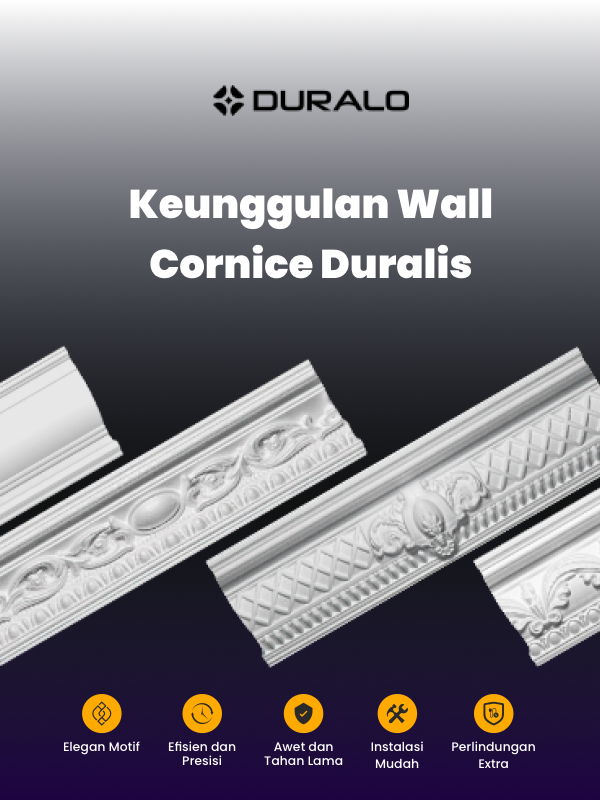 Berbagai Kelebihan Wall Cornice Duralis