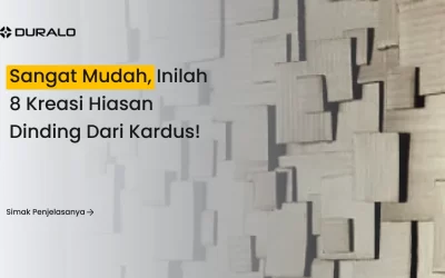 Sangat Mudah, Inilah 8 Kreasi Hiasan Dinding dari Kardus!