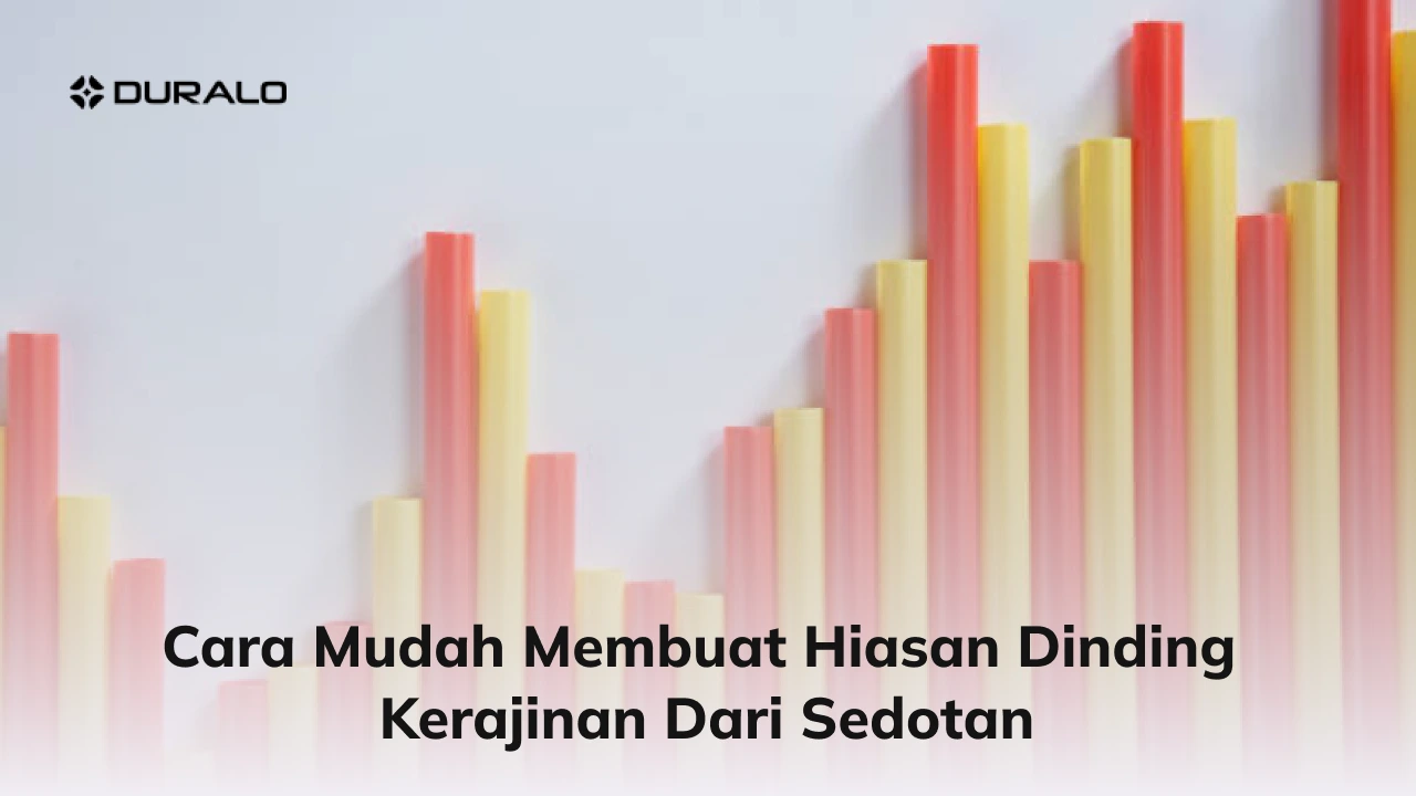Cara Mudah Membuat Hiasan Dinding Kerajinan dari Sedotan