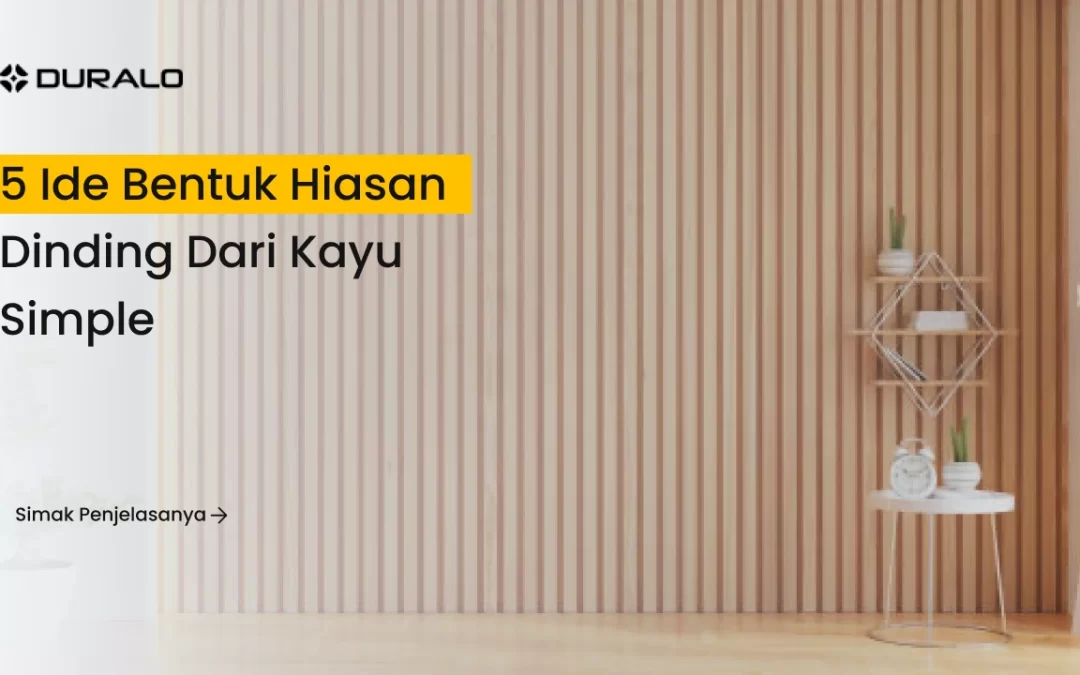 5 Ide Bentuk Hiasan Dinding Dari Kayu Simple