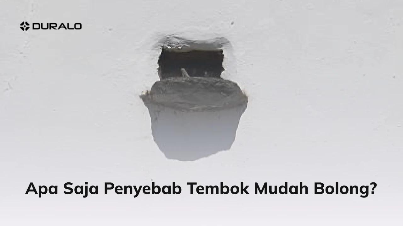 Apa Saja Penyebab Tembok Mudah Bolong?