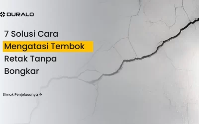 7 Solusi Cara Mengatasi Tembok Retak Tanpa Bongkar