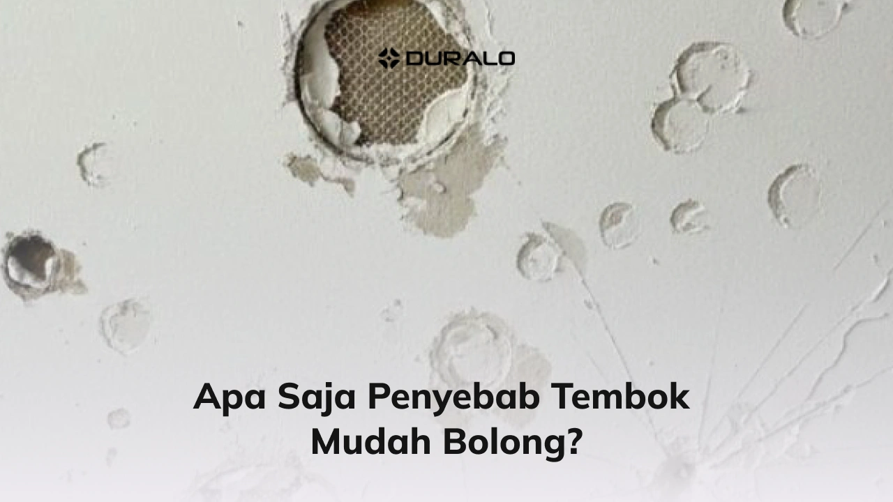 Apa Saja Penyebab Tembok Mudah Bolong?