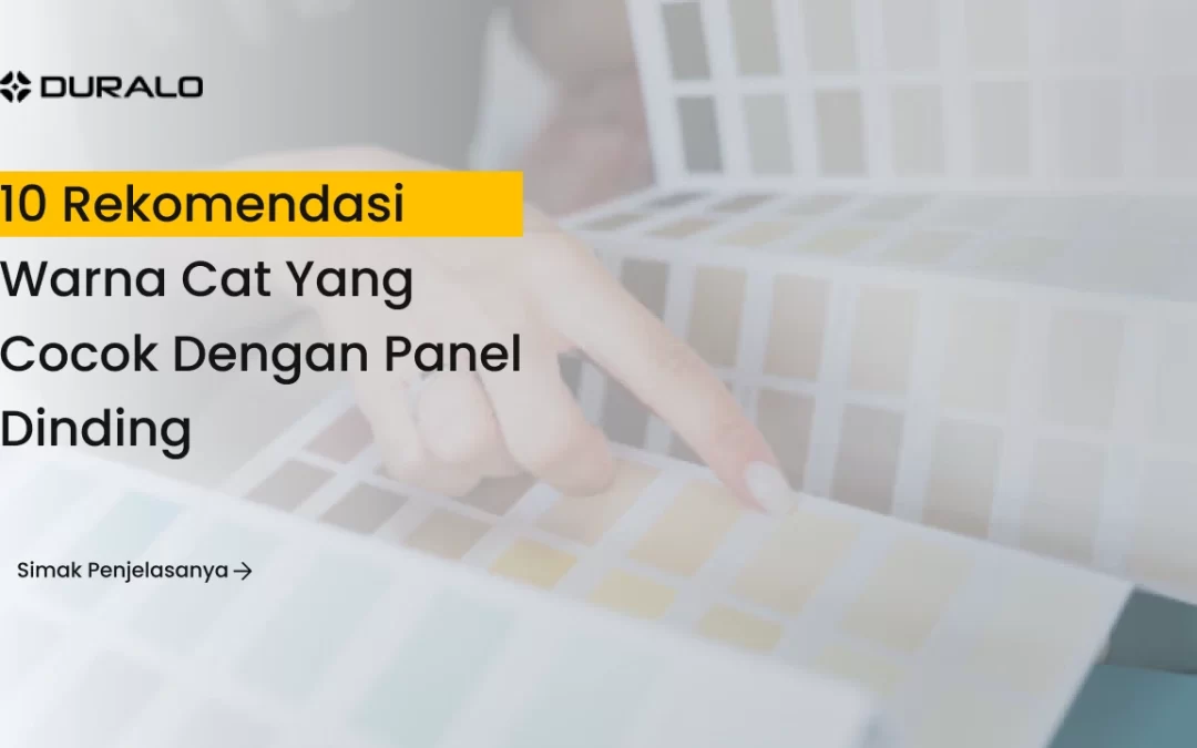10 Rekomendasi Warna Cat Yang Cocok Dengan Panel Dinding