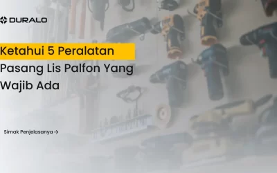 Ketahui 5 Peralatan Pasang Lis Plafon yang Wajib Ada