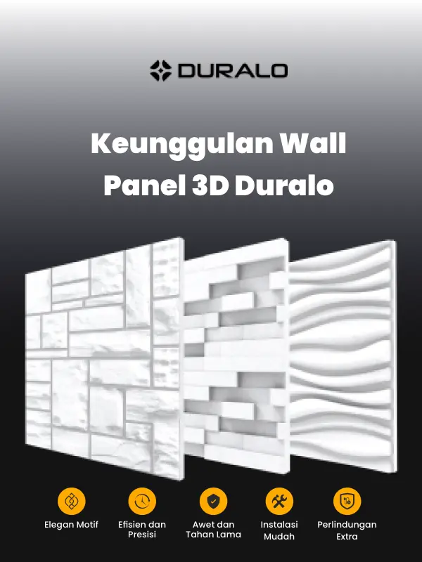 Berbagai Keunggulan Wall Panel 3D Duralo